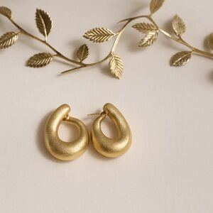 Elegant Gold Hoop Earrings